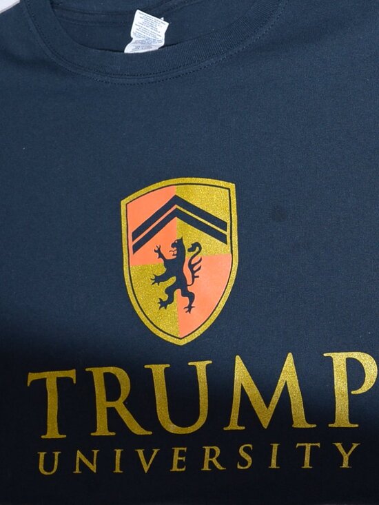 Gildan Other - Gildan Trump University Navy Blue T-shirt -- XXL -- 100% Cotton